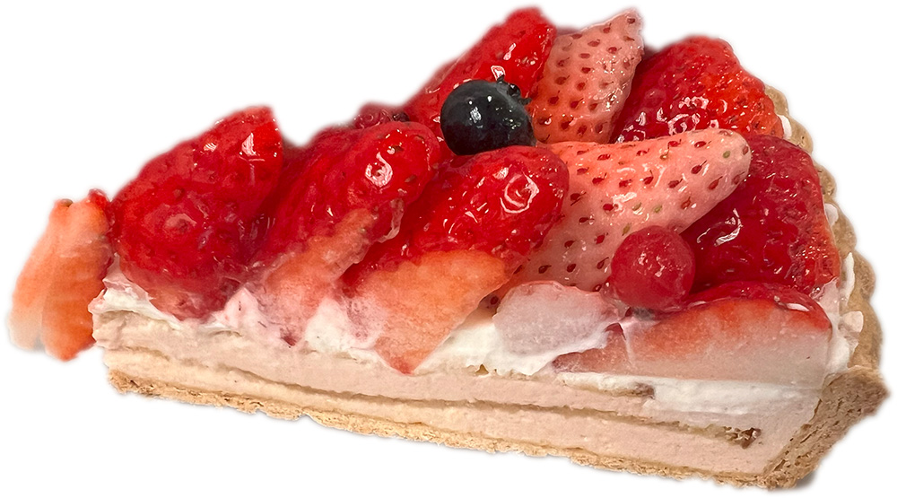 特選 白イチゴ "初恋の香り"がより添うイチゴムーズのタルト