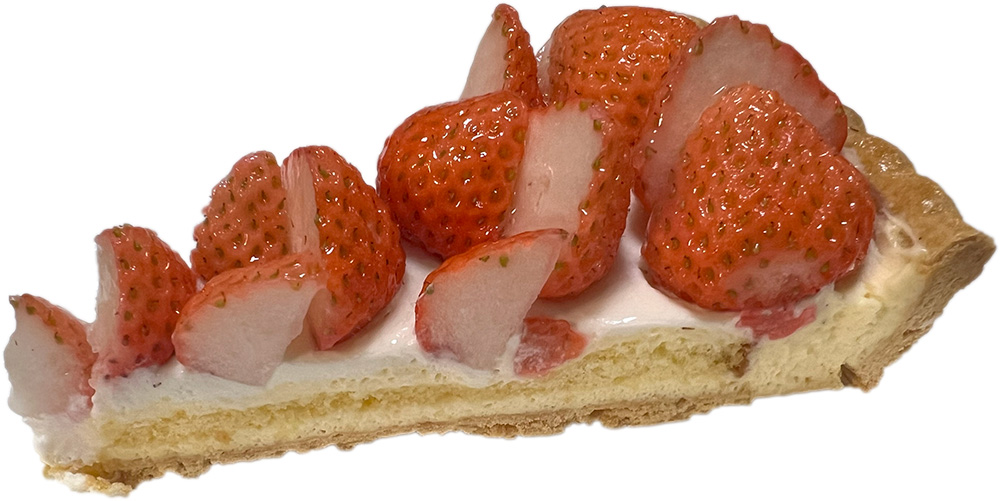 静岡県産"桃薫"（とうくん）のタルト