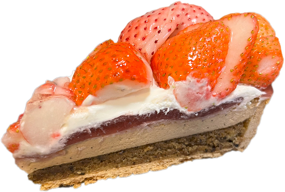 特選 白イチゴと桃薫のタルト～ロイヤルミルクティ風味～