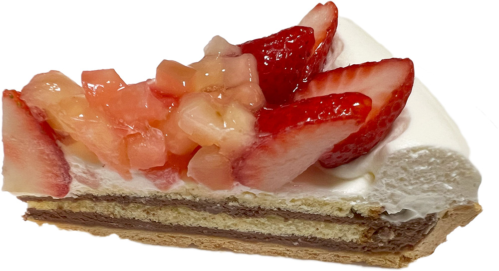 紅玉とイチゴのタルト～チョコレート風味～